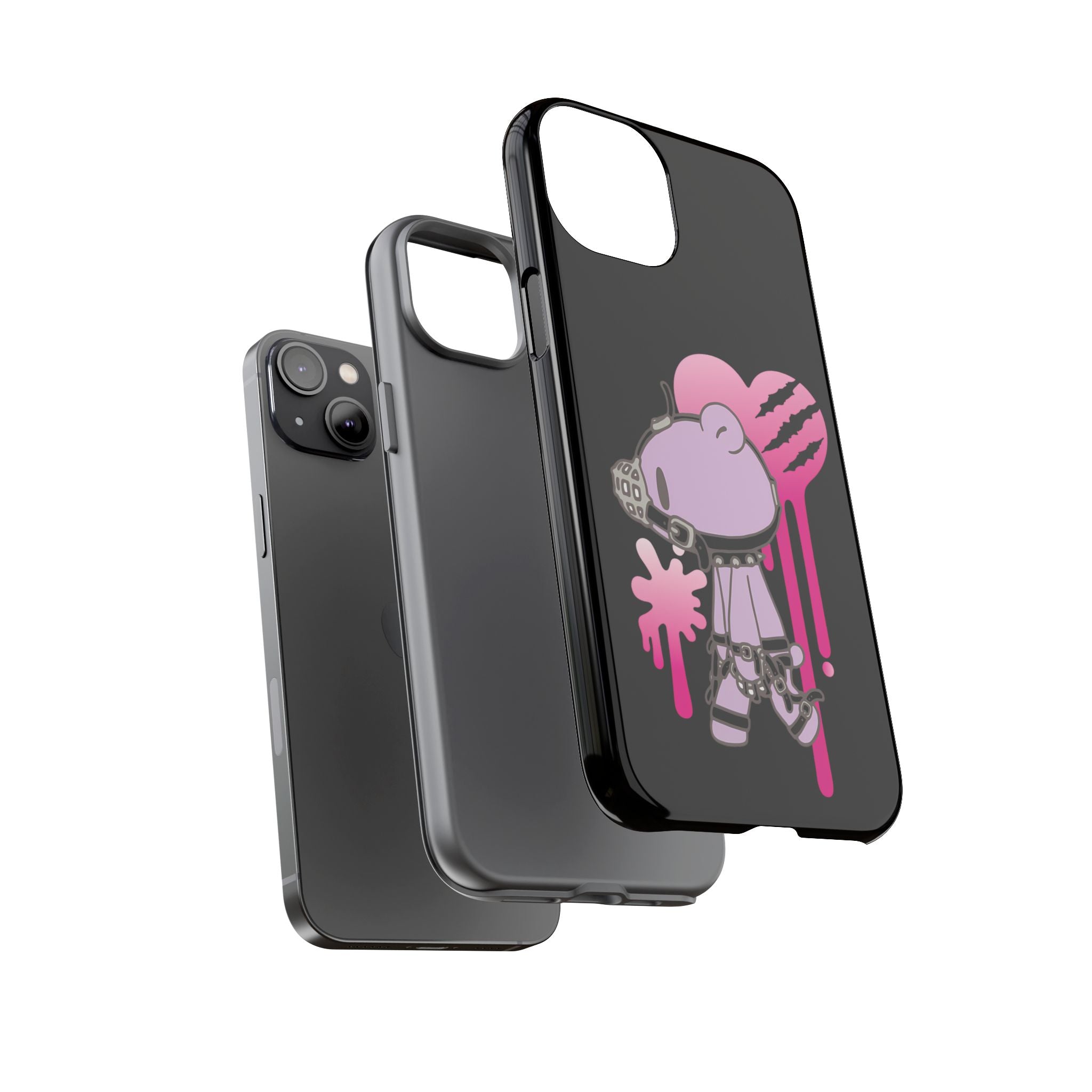Gloomy Bear x DEDGRL6 "Jelly Heart" Tough Cases